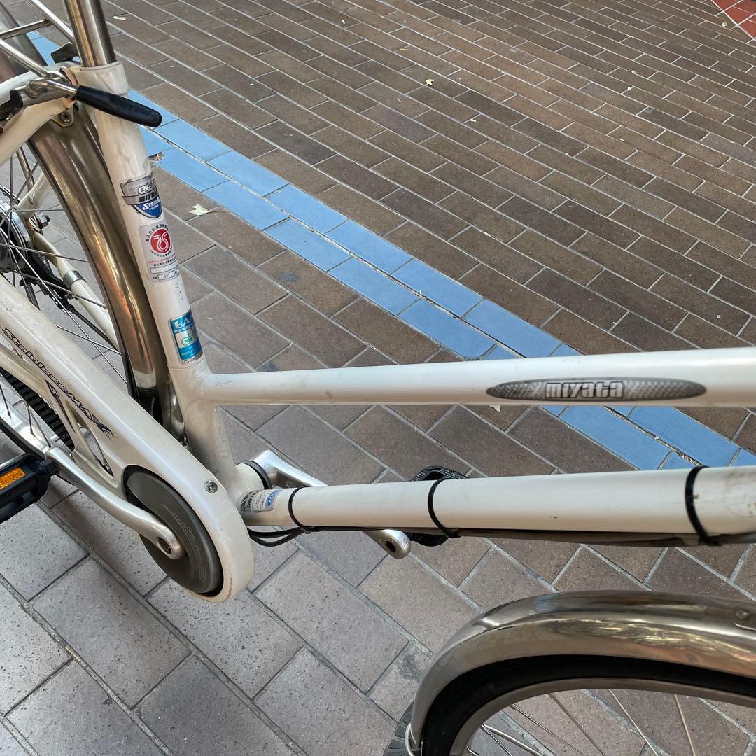 ミヤタ ステンレスマックス 27インチ 5段変速 新品部品を多数使用