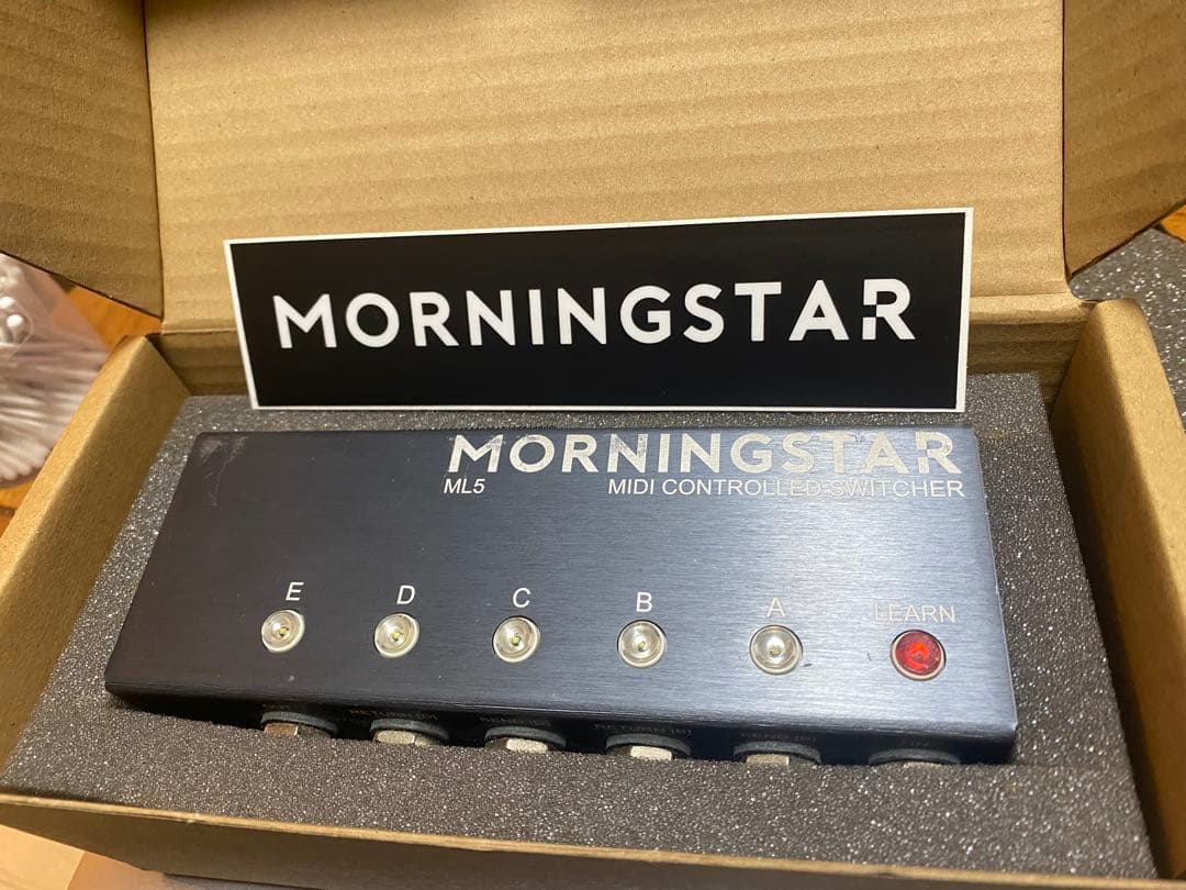 Morningstar ML5 MIDI スイッチャー