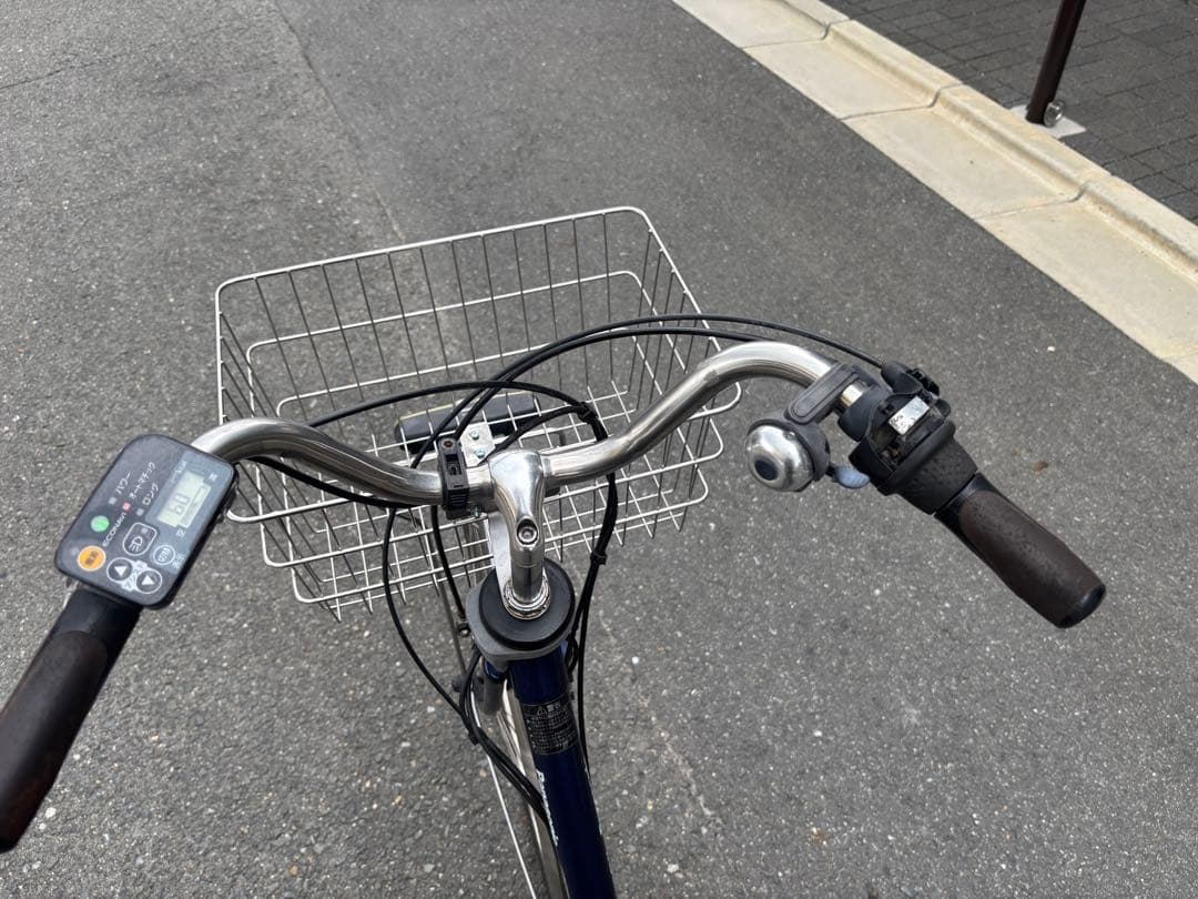 aPanasonic 電動アシスト自転車 ネイビー