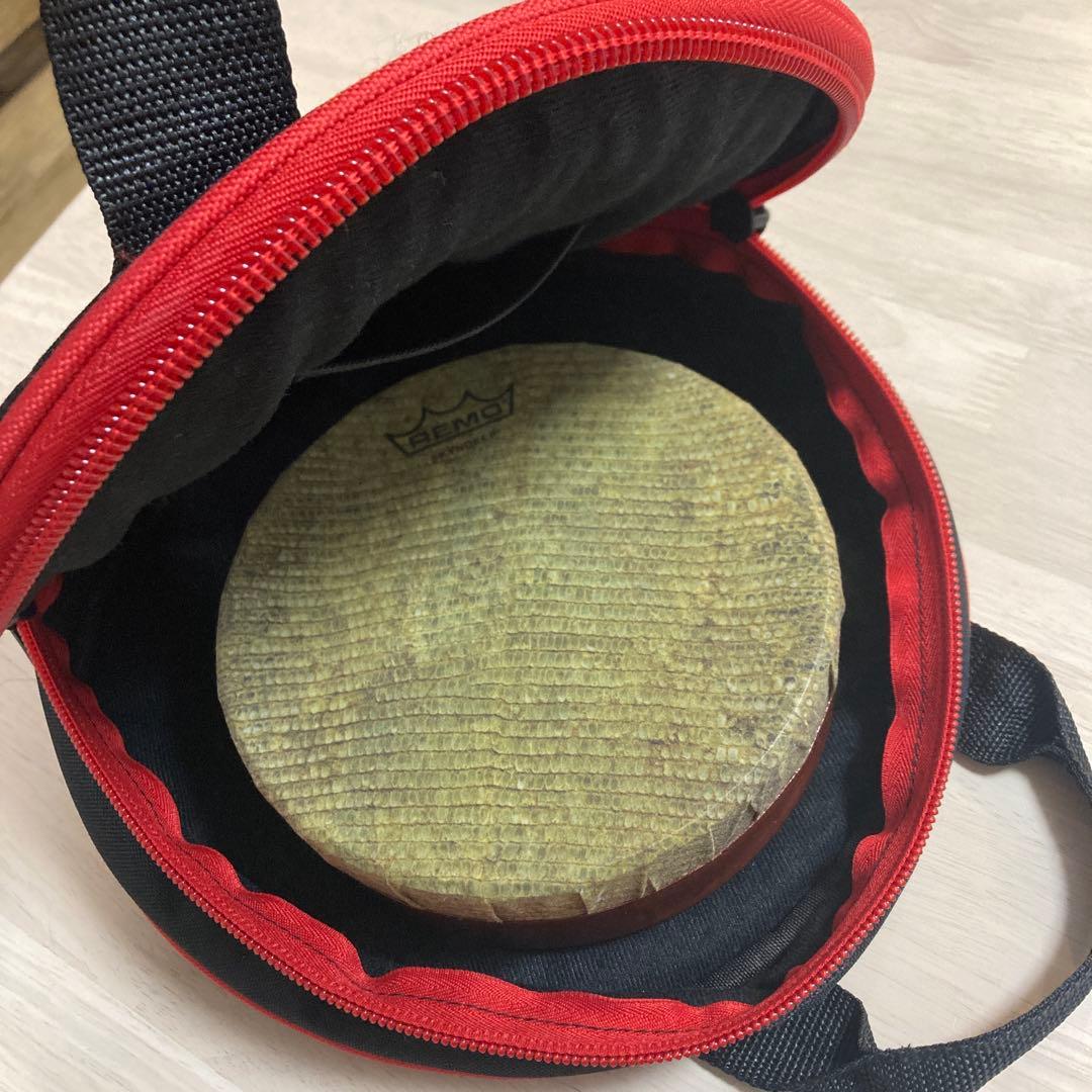 REMO カンジーラ Kanjira インド音楽 フレームドラム　ケース付き