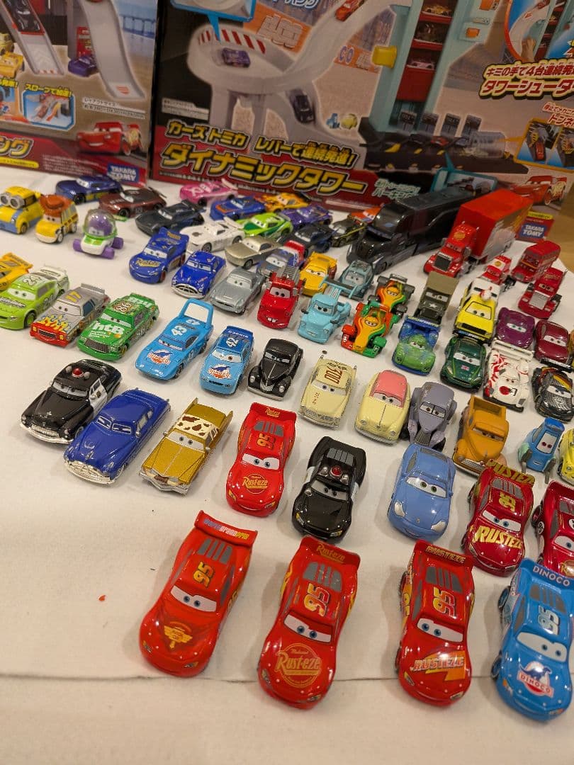 約80台 カーズトミカ　アクションコース まとめ売り トミカ　カーズ