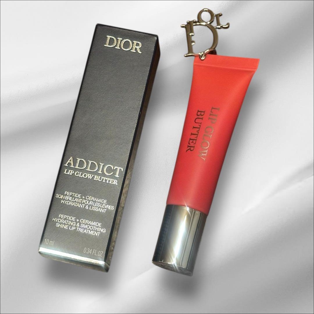 韓国　Dior Addict ディオール　チャーム付　リップグロス　105