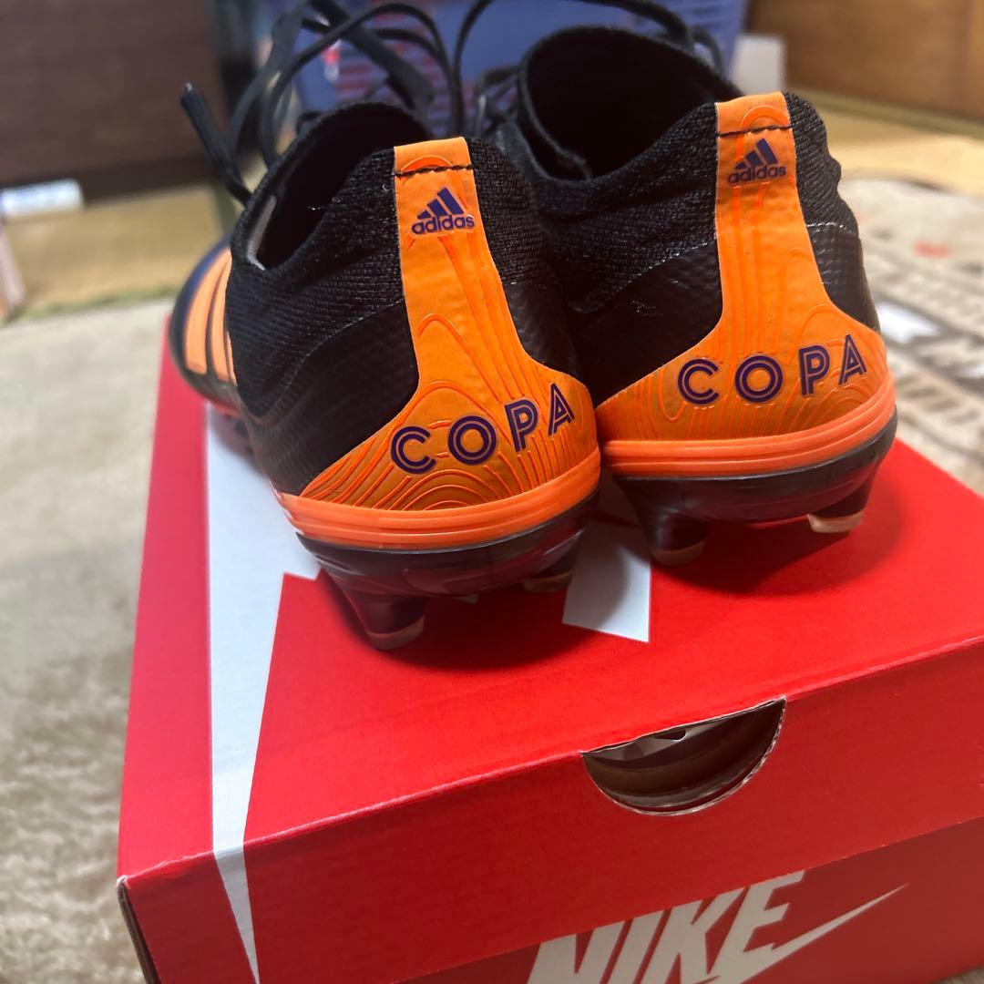 adidas COPA 201 サッカーシューズ 黒/オレンジ