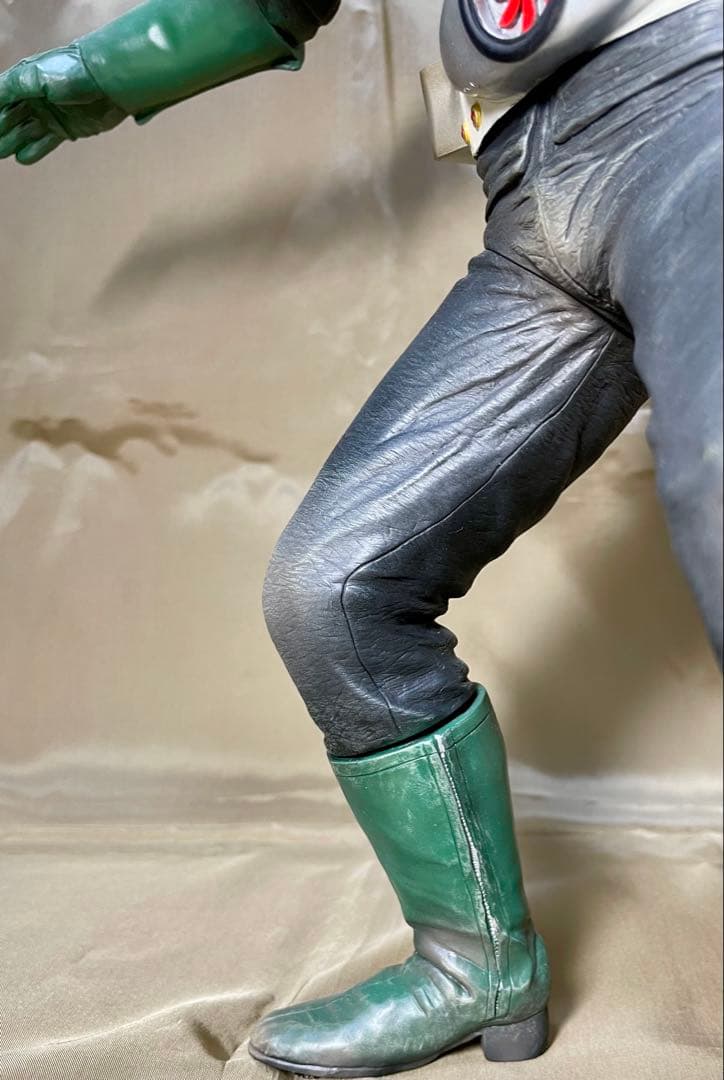 仮面ライダー旧1号リペイント完成品(検索 ビリケン メディコム 1/1マスク)