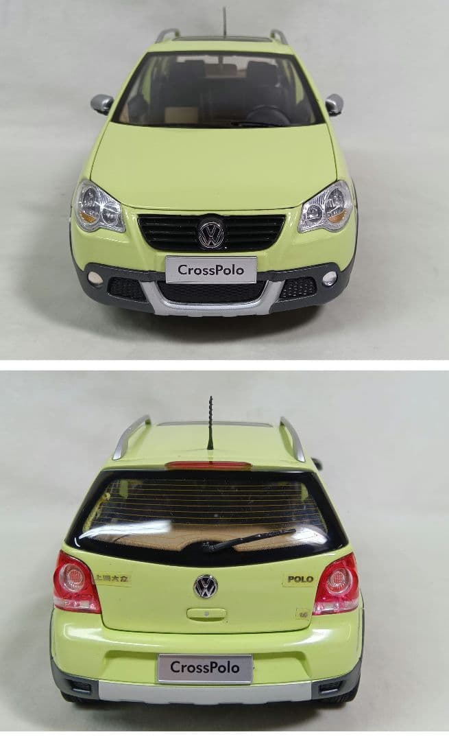 Volkswagen CROSS POLO　1/18　ライム　VW特注　ポロ
