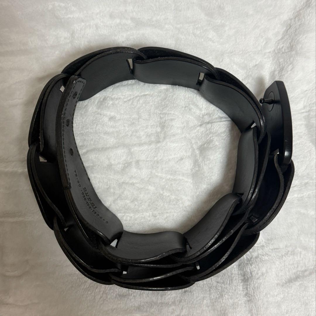 専用★GUCCI★ベルト★レザー★黒茶色系★美品★希少品