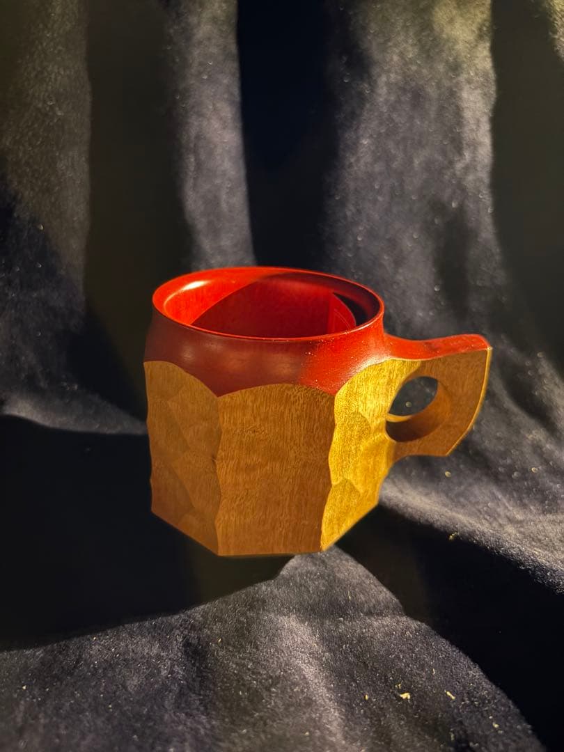 バーベキュー・調理用品 Akihiro Woodworks JINCUP Urushi RED / M