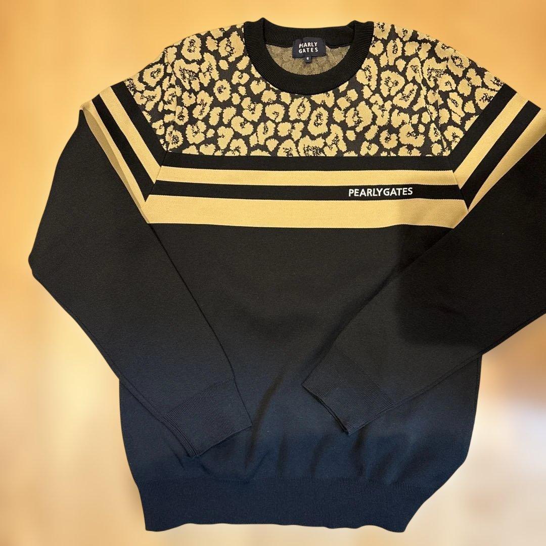 PEARLY GATES ヒョウ柄セーター サイズ6