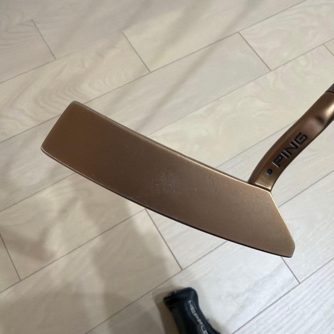 最終値下げ　PING HEPPLER ZB3 パター ゴールド　37インチ