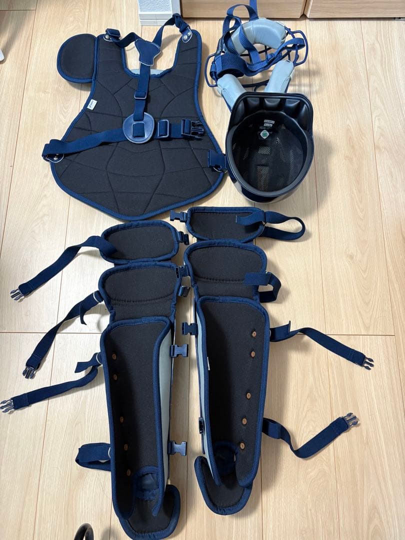 asics キャッチャー用プロテクターセット（一般軟式）