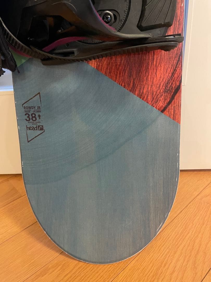 子供用スノーボード ビンディング付き