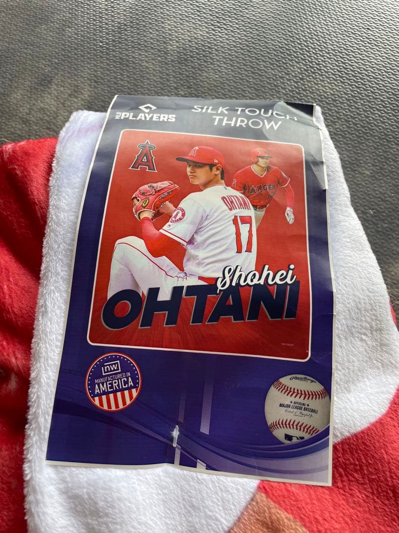新品未使用　大谷翔平　現地限定　ビッグブランケット