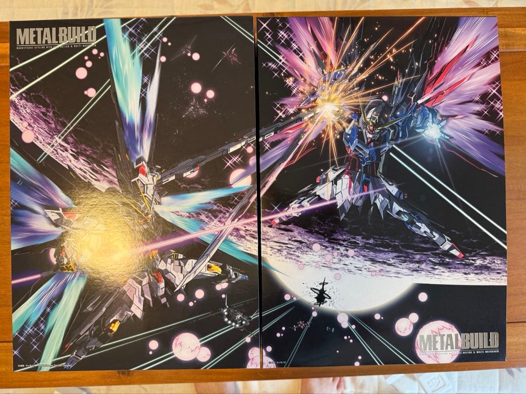メタルビルド　ストライクフリーダム初版　デスティニーフルパッケージ　光の翼セット