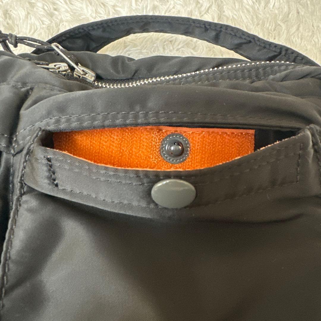 PORTER ポーター　タンカー　新型　二層式　ショルダー　バッグ　ブラック