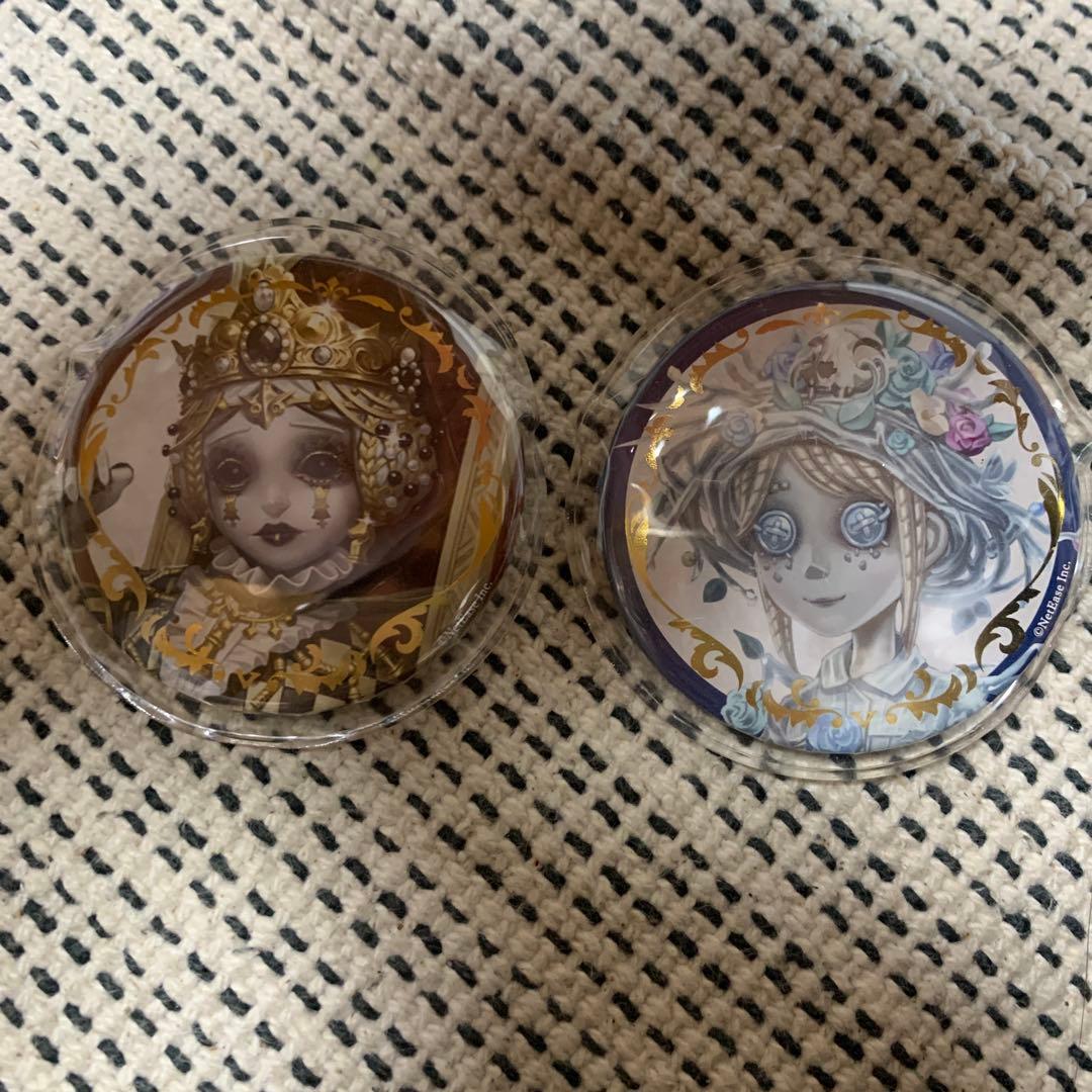 第5人格IdentityV 設定画 UR 彫刻家 庭師 幽霊プリンセス 缶バッジ