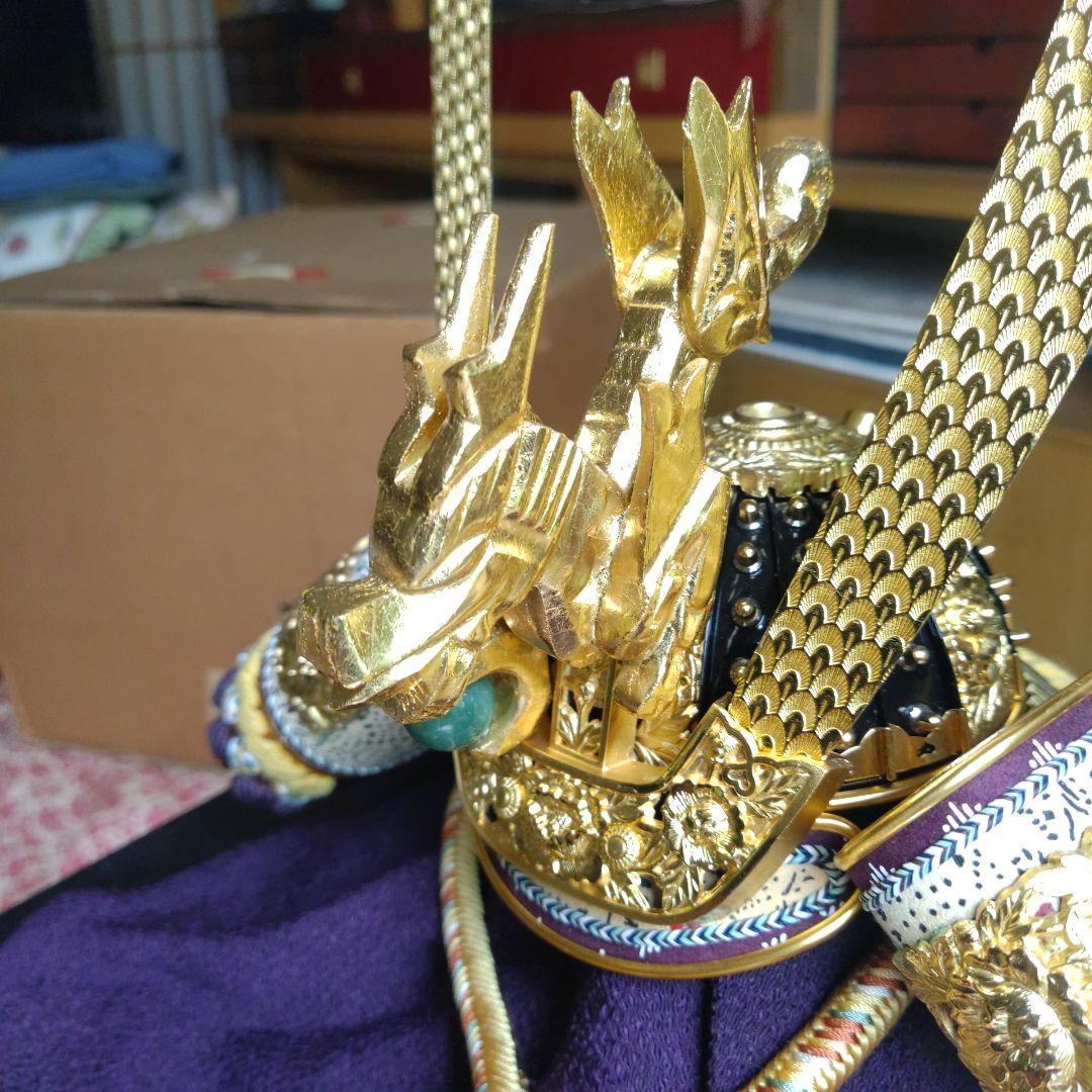 五月人形　兜　本金箔　カブト