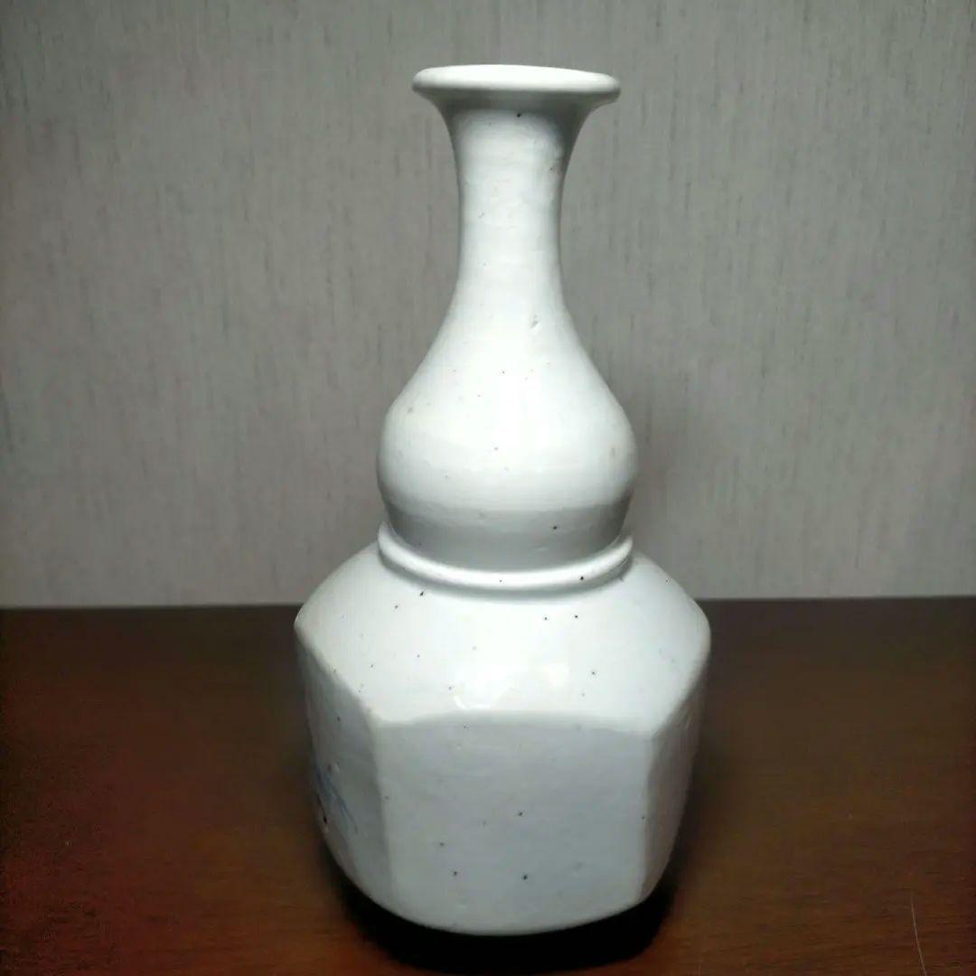 李朝面取瓢形徳利