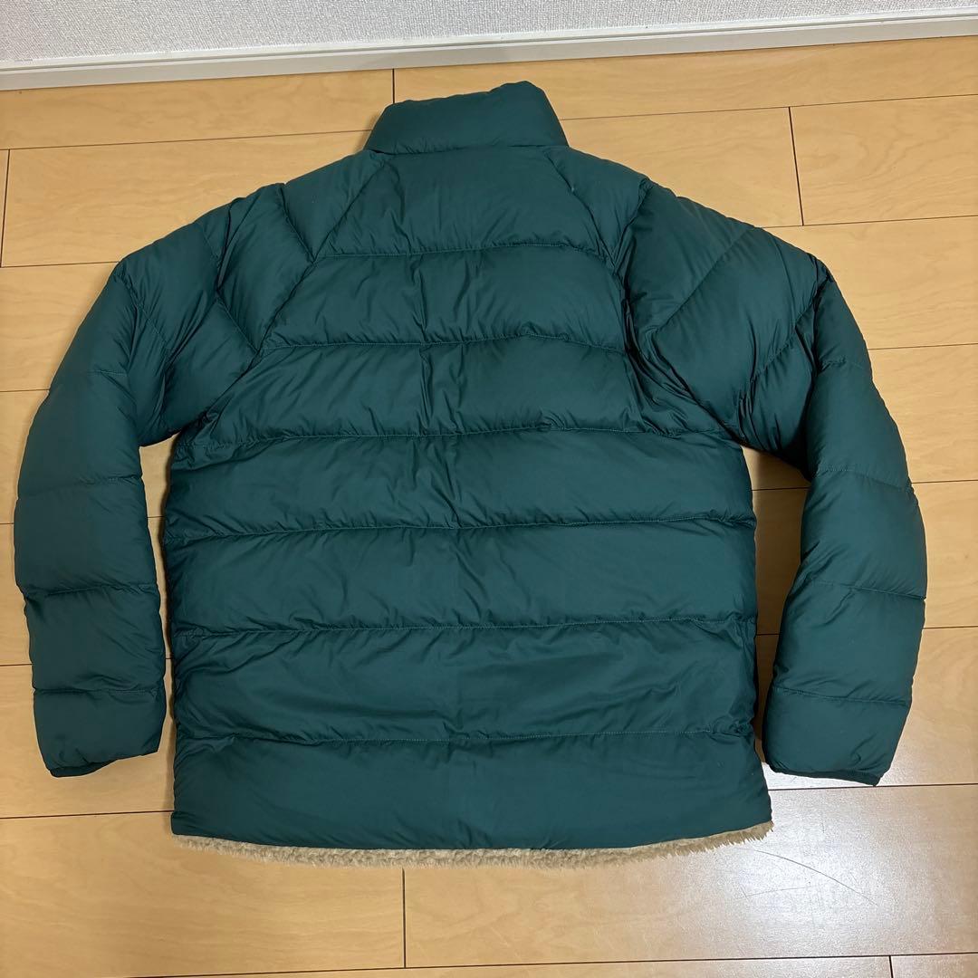 ヒーロー様美品パタゴニアリバーシブルサイレントダウンジャケットFA22 Lサイズ