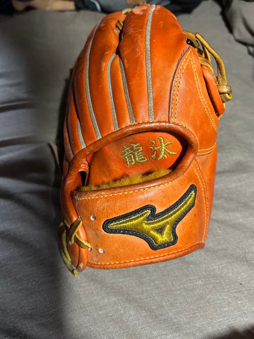 Mizuno Pro グローブ オレンジ