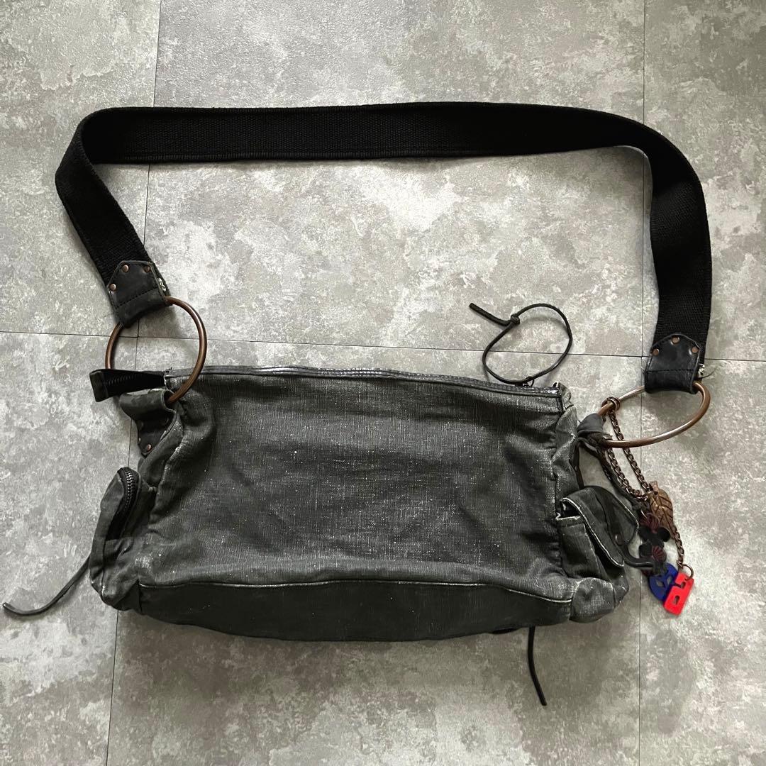 バッグ 90s00s diesel multi-pocket shoulder bag