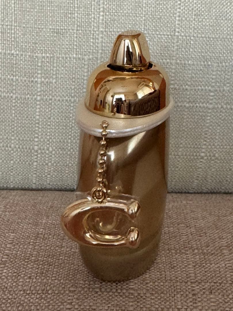 コーチ ゴールド馬車デザイン新製品香水容器 価格交渉どうぞ