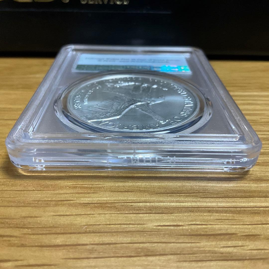 【新品】Silver Eagleイーグル銀貨2022 PCGS MS70