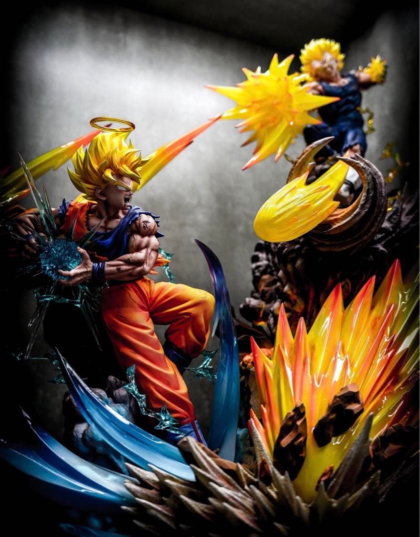 ドラゴンボール 孫悟空 ベジータ フィギュア ガレージキット