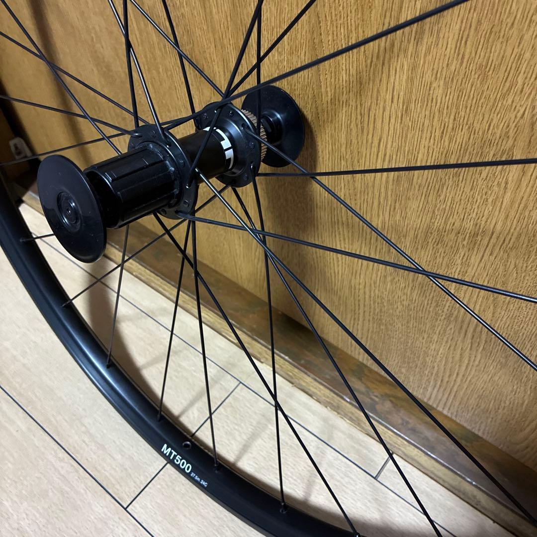 【SHIMANO】WH-MT500 27.5クイック&ディスク 完組ホイール