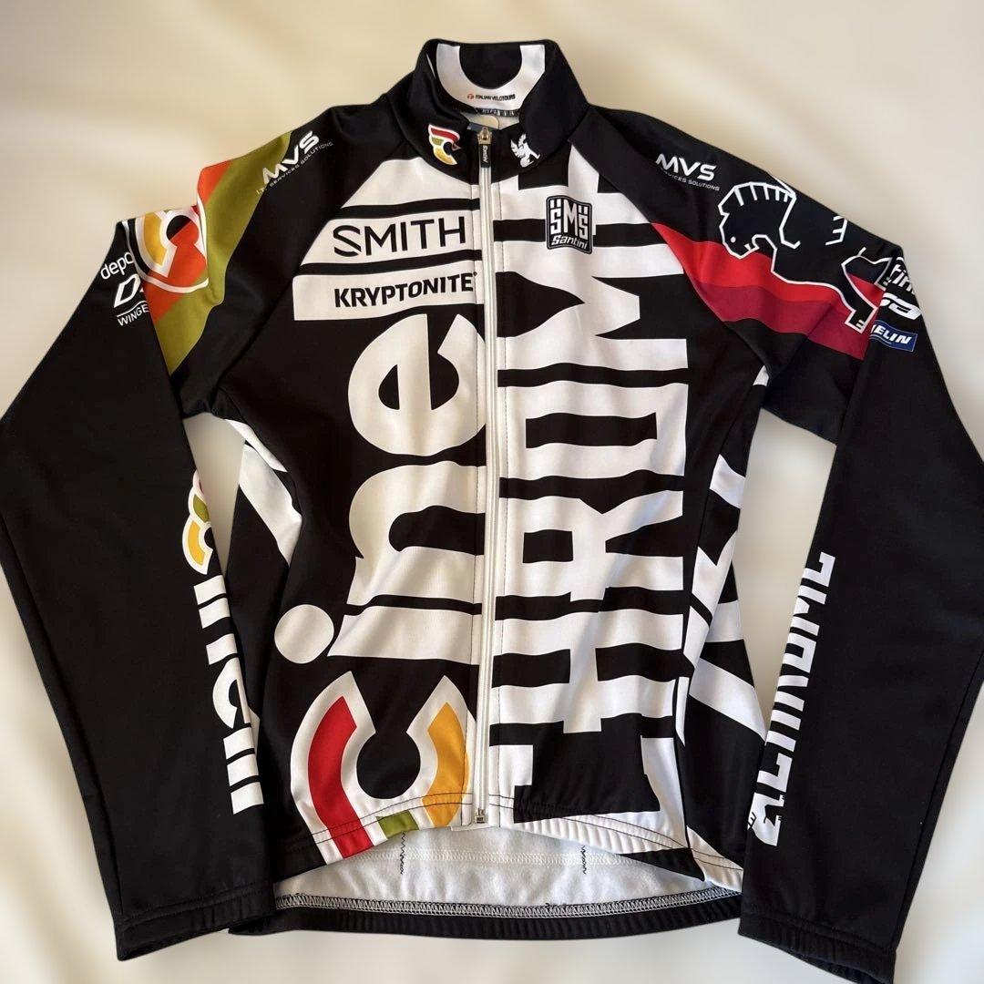 チネリ　サイクルジャージ 長袖　イタリア製ハンドメイド