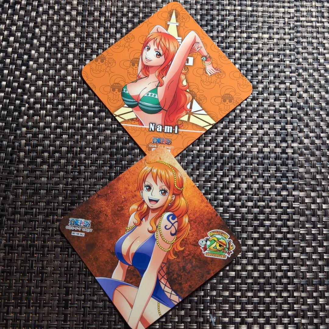 ONEPIECE 東京ワンピースタワー 限定品　　激レア コースター ナミ