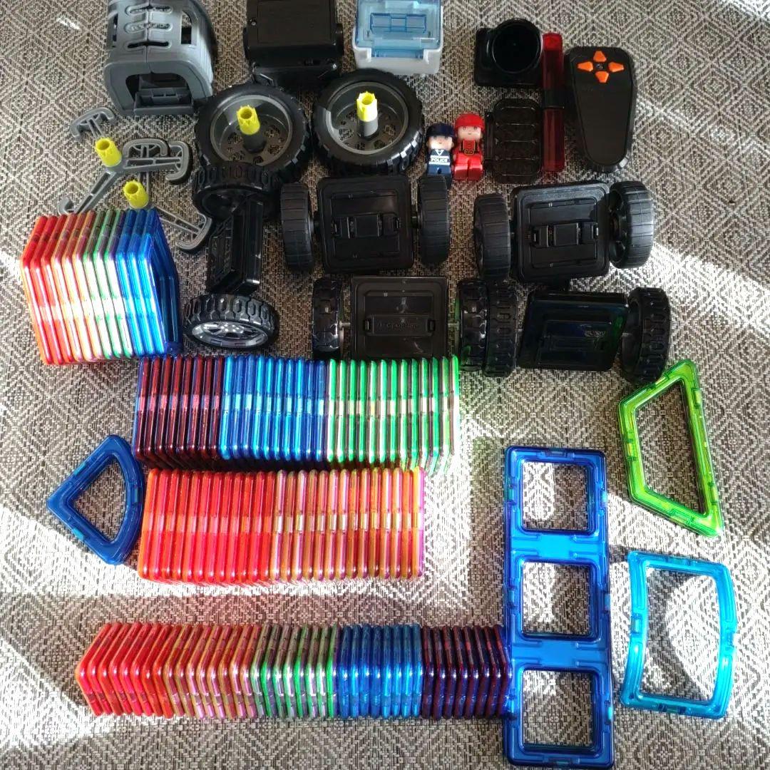 値下げ不可＊マグフォーマー　116個＆タイヤ＆人形＆その他