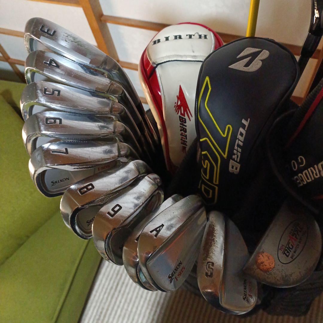 ゴルフクラブ　フルセット　スリクソン　ブリジストン