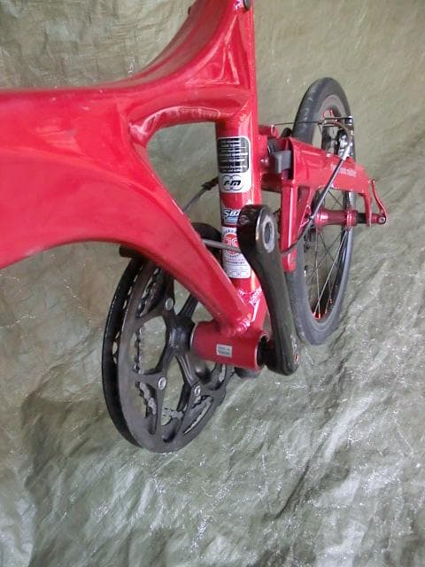 165：RM　BD-1 折りたたみ自転車　ジャンク　引取限定：埼玉県所沢市