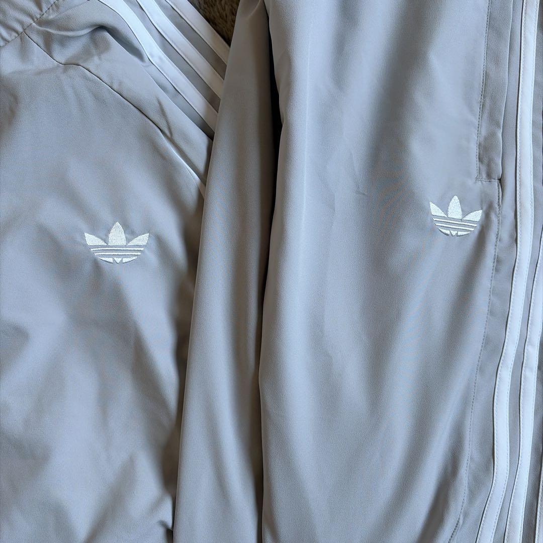 新品 adidas Originals トラックジャケット セットアップ グレー