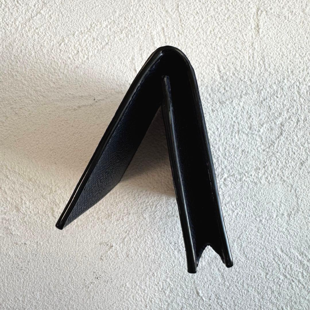 Valextra ヴァレクストラ 名刺ケース カードケース 財布 ネイビー