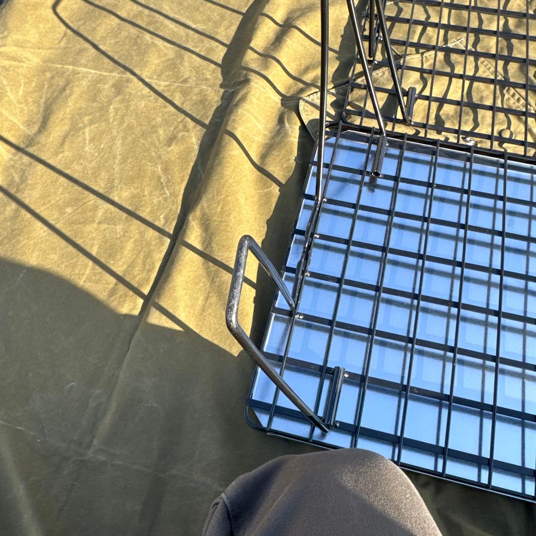 UNIFRAME フィールドラック ステンレス天板 セット