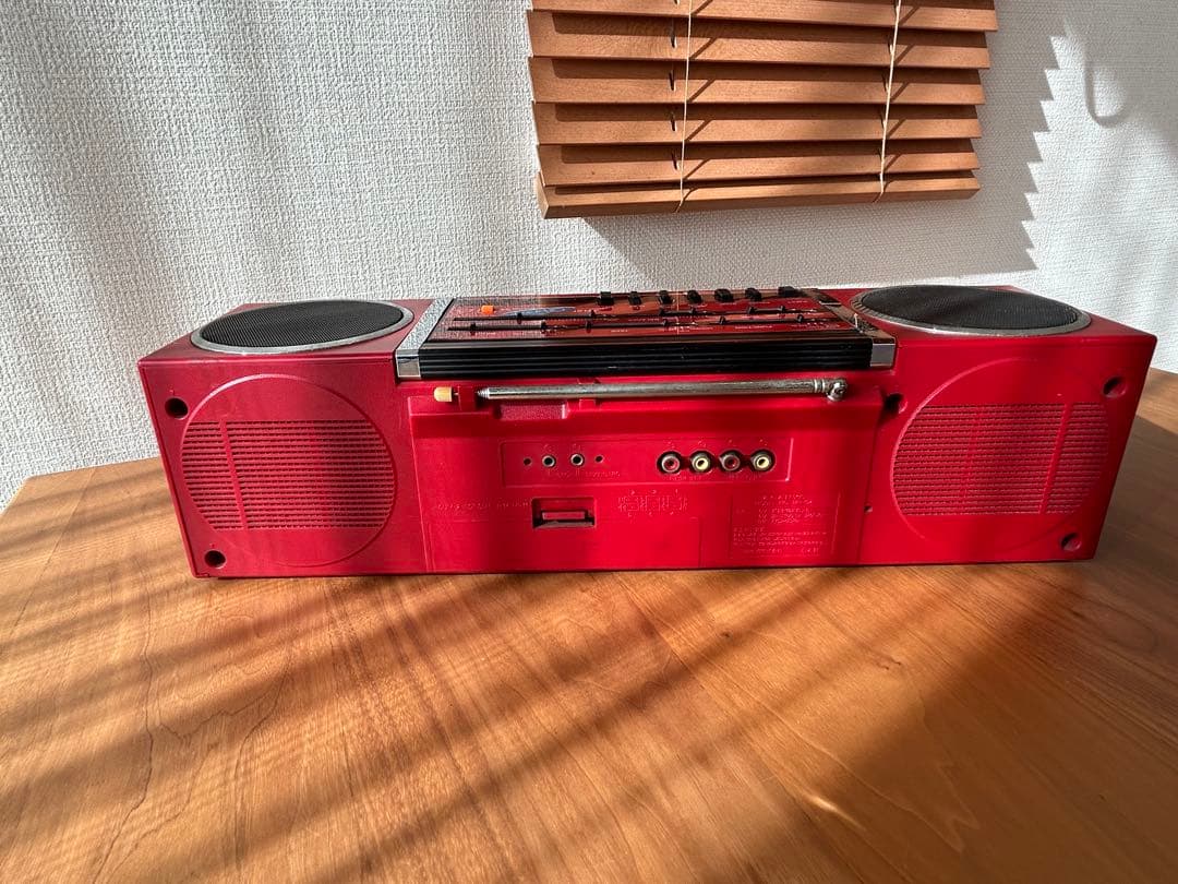 SANYOサンヨー MR-Q4 おしゃれなサウンド ステレオラジオカセット