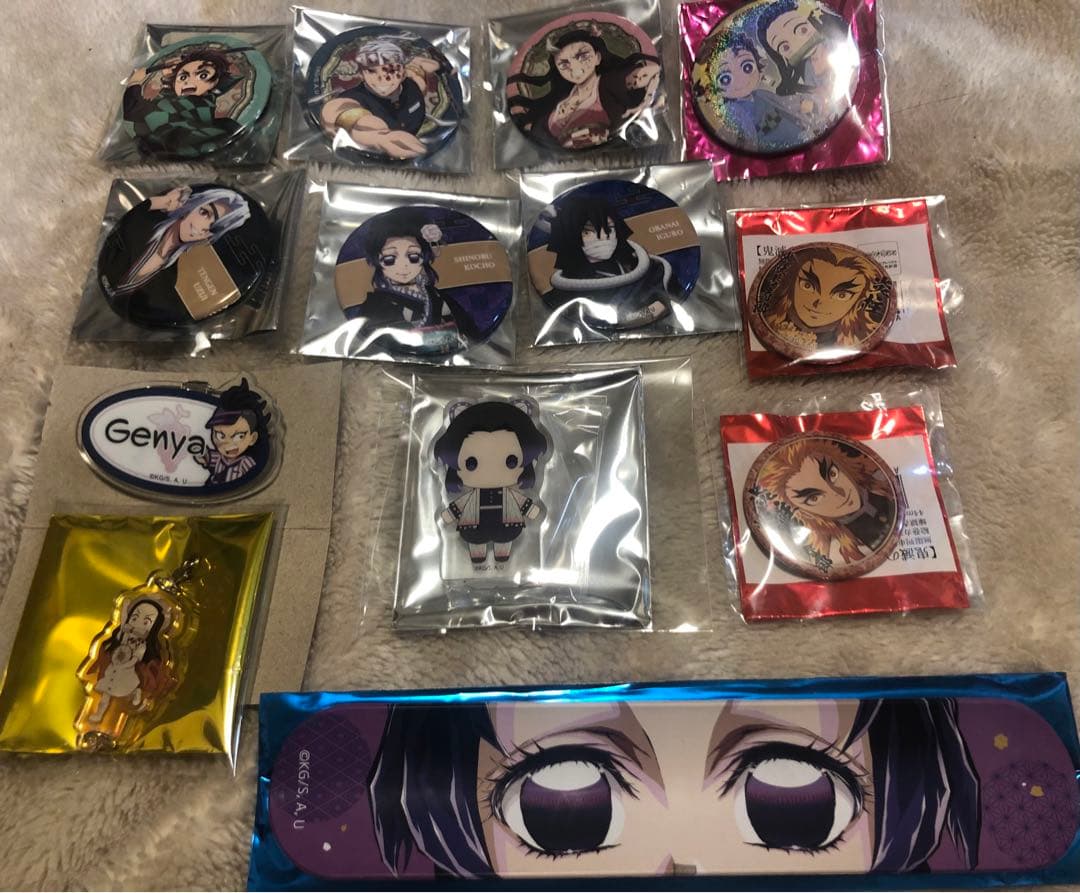 鬼滅の刃 ポスカ 缶バッジ クリアファイル 大量 まとめ売り ☆