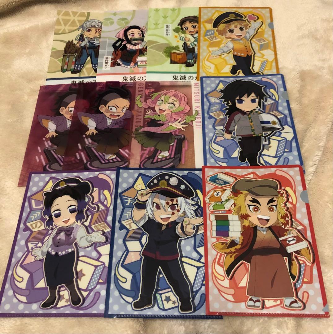 鬼滅の刃 ポスカ 缶バッジ クリアファイル 大量 まとめ売り ☆
