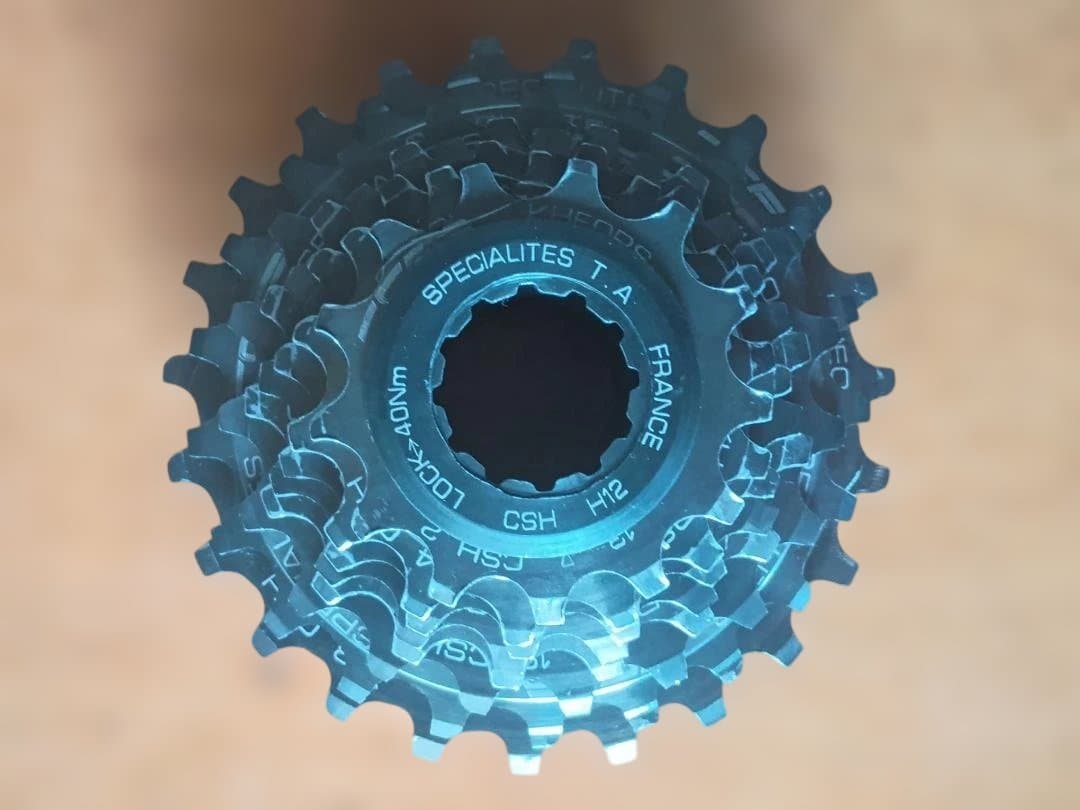 TA KHEOPS スプロケット ギア板8枚 純正ロックリング付 シマノHG互換