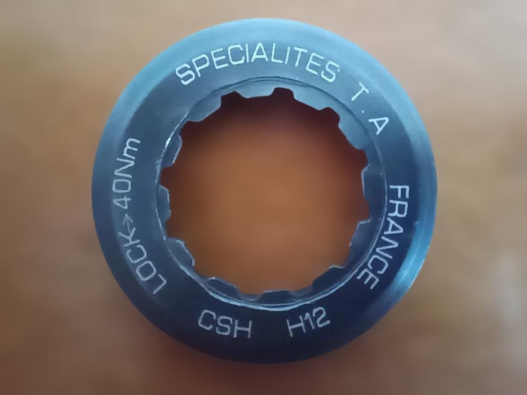 TA KHEOPS スプロケット ギア板8枚 純正ロックリング付 シマノHG互換