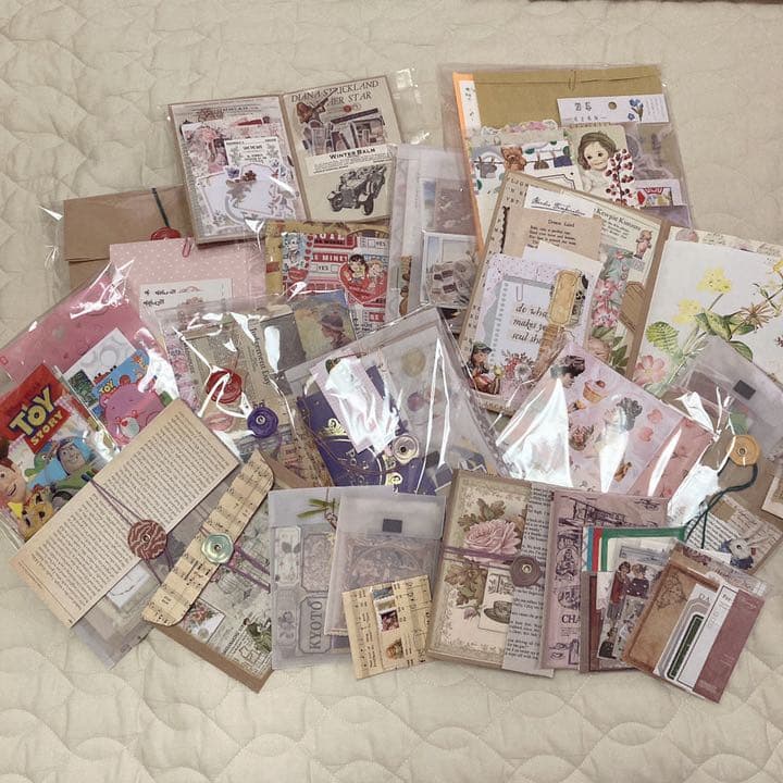 コラージュ素材 紙モノ まとめ売り