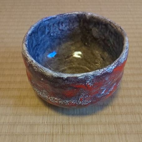 A 97    抹茶碗       箕面焼 ( 未使用品 )