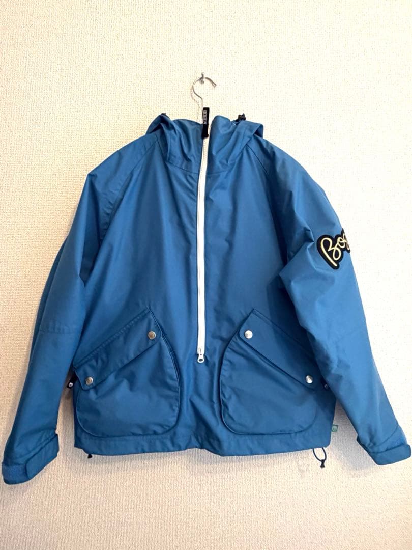 BOGEN DEERLINE PULLOVER フォルダブルーXS