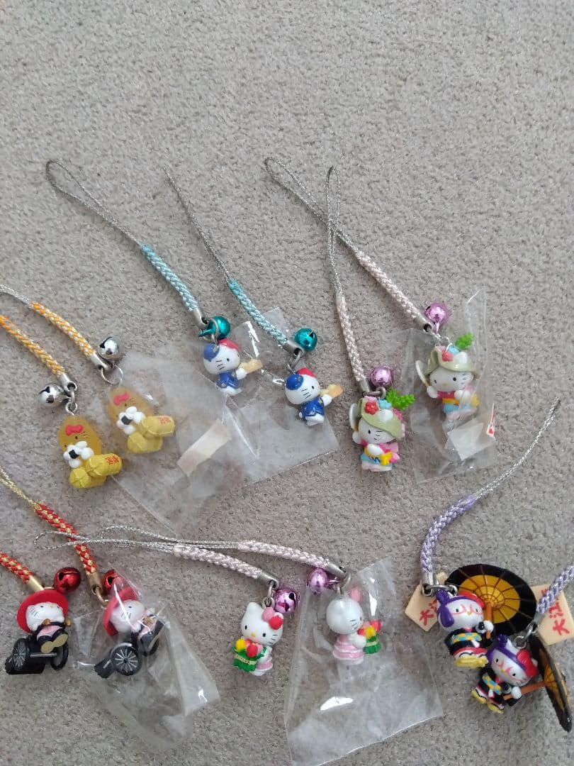 サンリオご当地キティキーホルダー　まとめ売り 94個セット