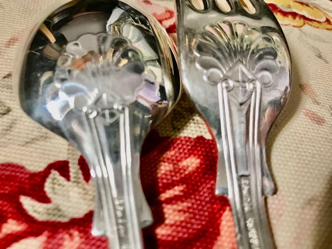 英國名門　お一人様　シェフィールド　ロンドン購入　銀器カトラリー3点セット