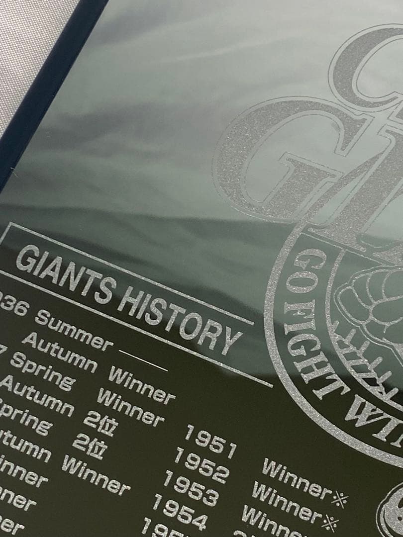 2522❣️ 長嶋終身名誉監督　2000年チャンピオン記念品　パブミラー