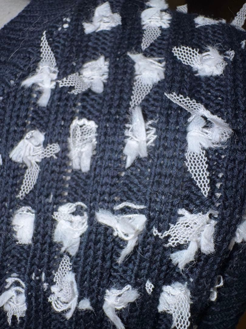 【Reneルネ】新品タグ付き定価58,300円春ニットツイード38