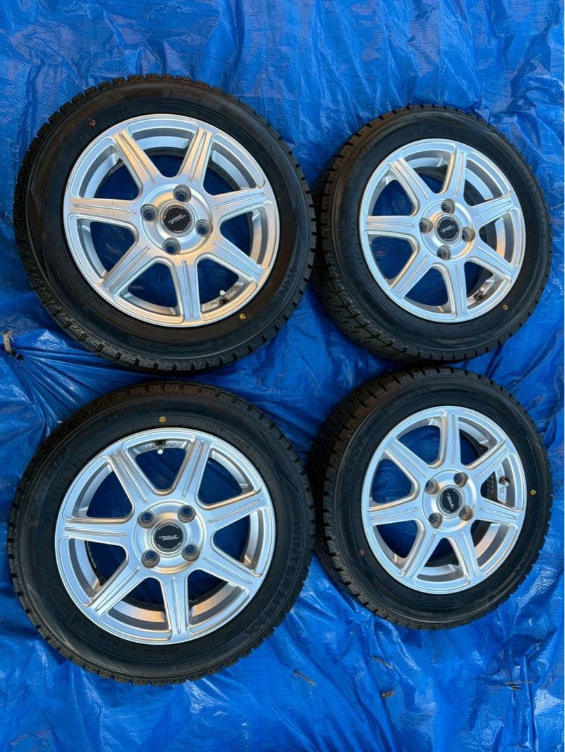 【⭐︎年末最終セール中⭐︎】ダンロップ155/65R14 タイヤ・ホイールセット