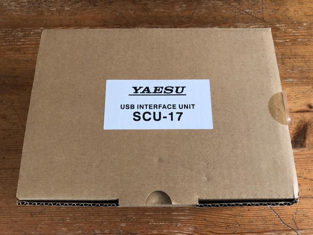 SCU-17 八重洲無線　USBインターフェースユニット+CT-62ケーブル